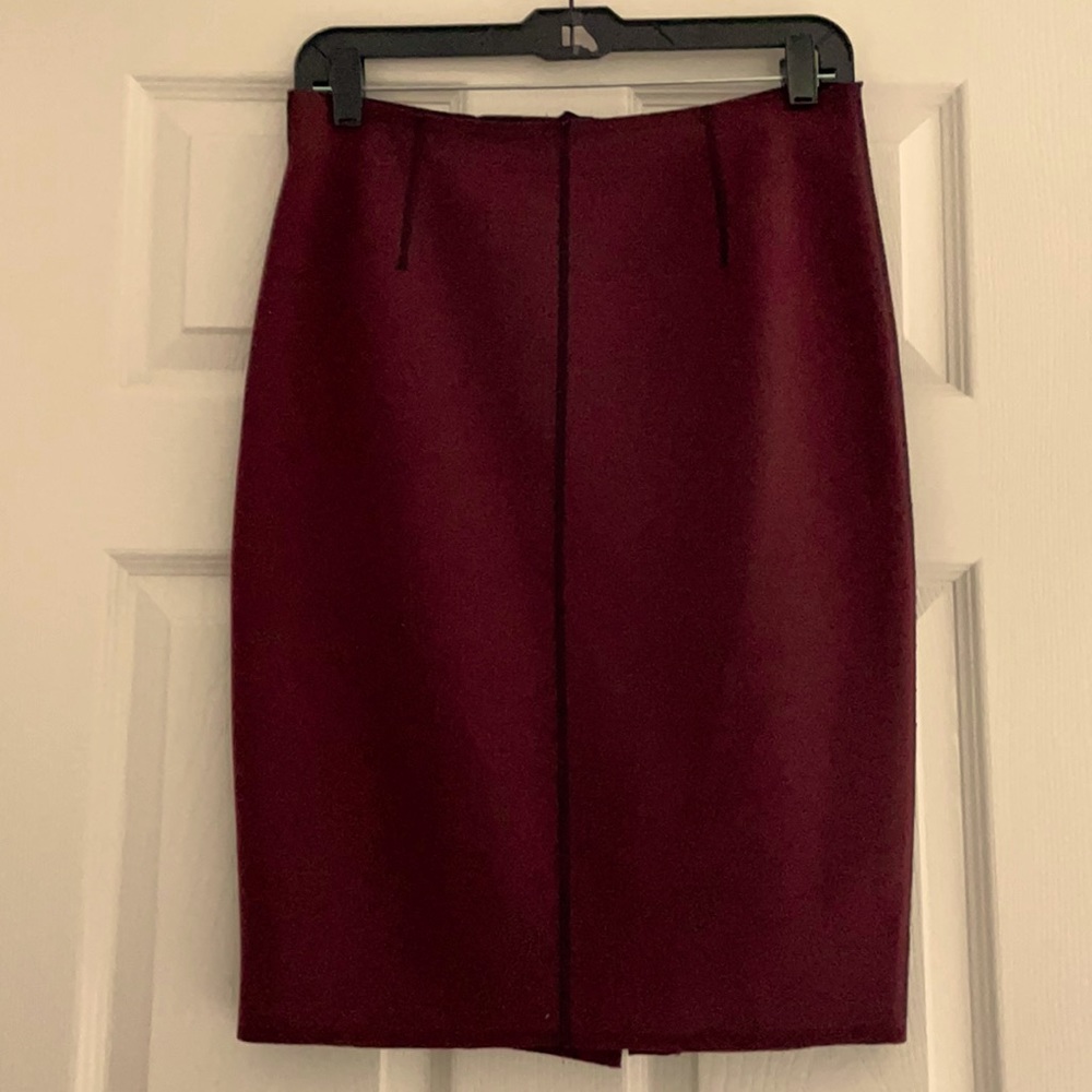 Ann Taylor skirt w/black seams